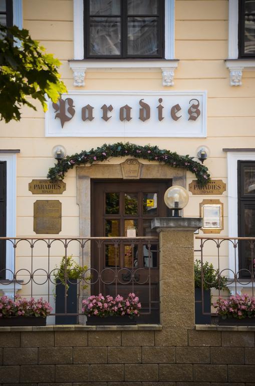 Hotel Paradies Τέπλιτσε Εξωτερικό φωτογραφία